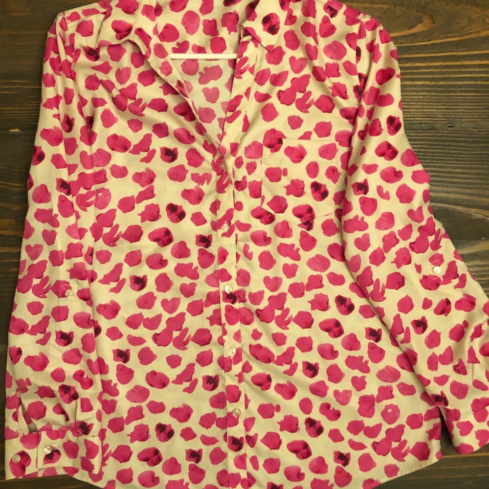 The Limited long sleeve blouse size L